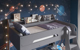 Flair Cosmic L Shaped Bunk Bed Grey