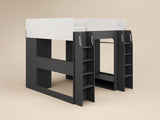 Recoil Dante Twin Gaming High Sleeper with Desk & Wardrobe