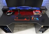 Flair Power X Gaming Desk with RGB LED Black