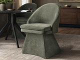 SOLACE+CO Aiko Dining Chair Green Chenille