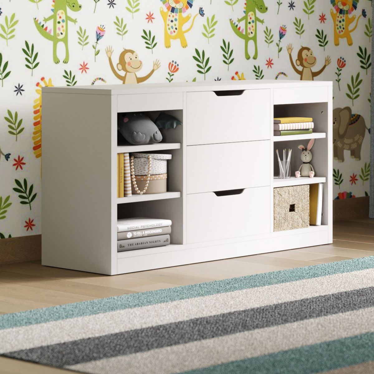 Flair Charlie Drawer Unit White
