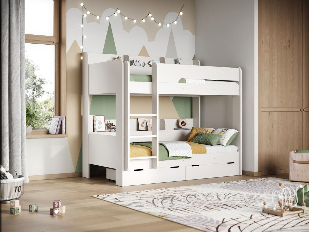Flair Eddie Storage Bunk White