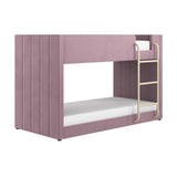 Flair Eden Bunk Bed Pink Velvet
