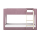 Flair Eden Bunk Bed Pink Velvet