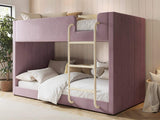 Flair Eden Bunk Bed Pink Velvet