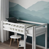 Flair Wooden Elara Shorty Mid Sleeper White