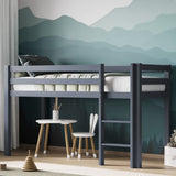 Flair Wooden Elara Shorty Mid Sleeper Grey