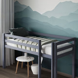 Flair Wooden Elara Shorty Mid Sleeper Grey