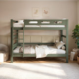 Flair Elijah Detachable Wooden Bunk Bed Green