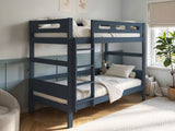Flair Elijah Detachable Wooden Bunk Bed Blue