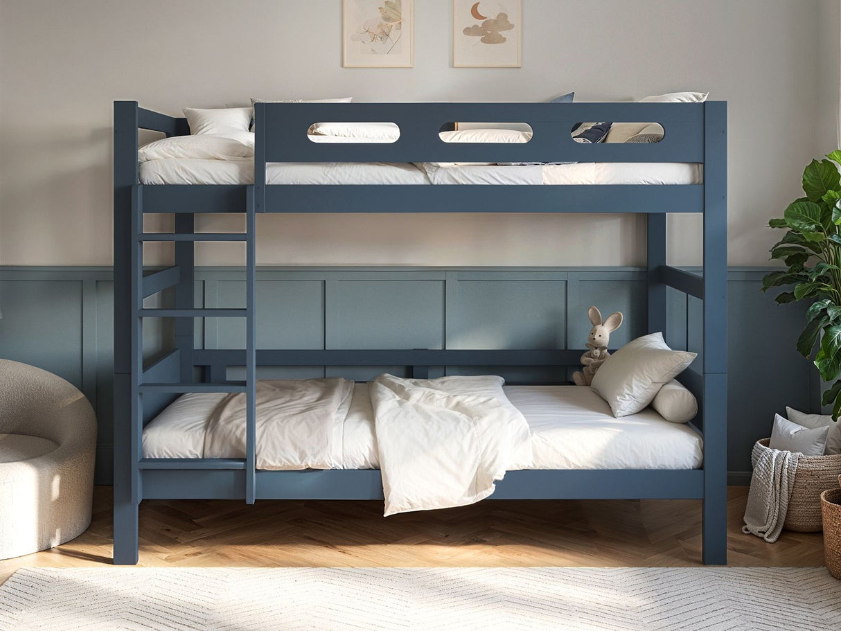 Flair Elijah Detachable Wooden Bunk Bed Blue