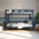 Flair Elijah Detachable Wooden Bunk Bed Blue