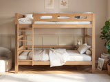 Flair Elijah Detachable Wooden Bunk Bed Natural