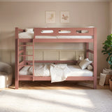 Flair Elijah Detachable Wooden Bunk Bed Pink
