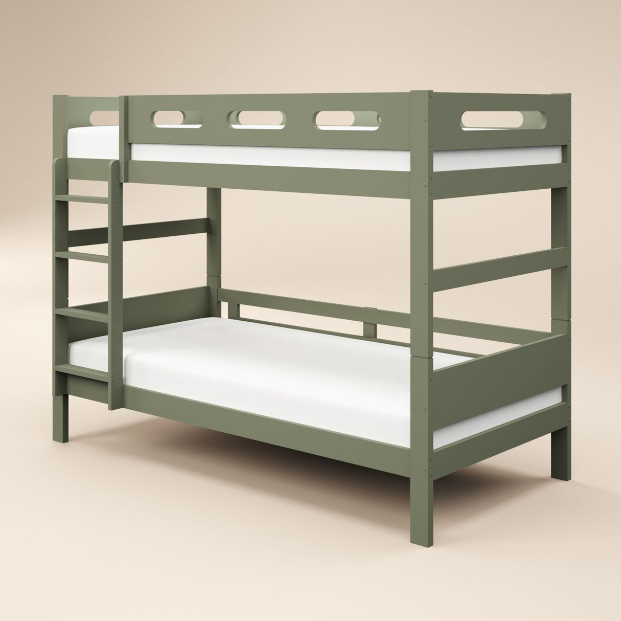 Flair Elijah Detachable Wooden Bunk Bed Green