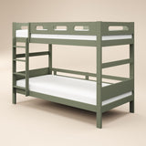 Flair Elijah Detachable Wooden Bunk Bed Green