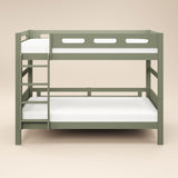 Flair Elijah Detachable Wooden Bunk Bed Green