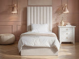 Flair Everley Single Ottoman Bed Cream Boucle
