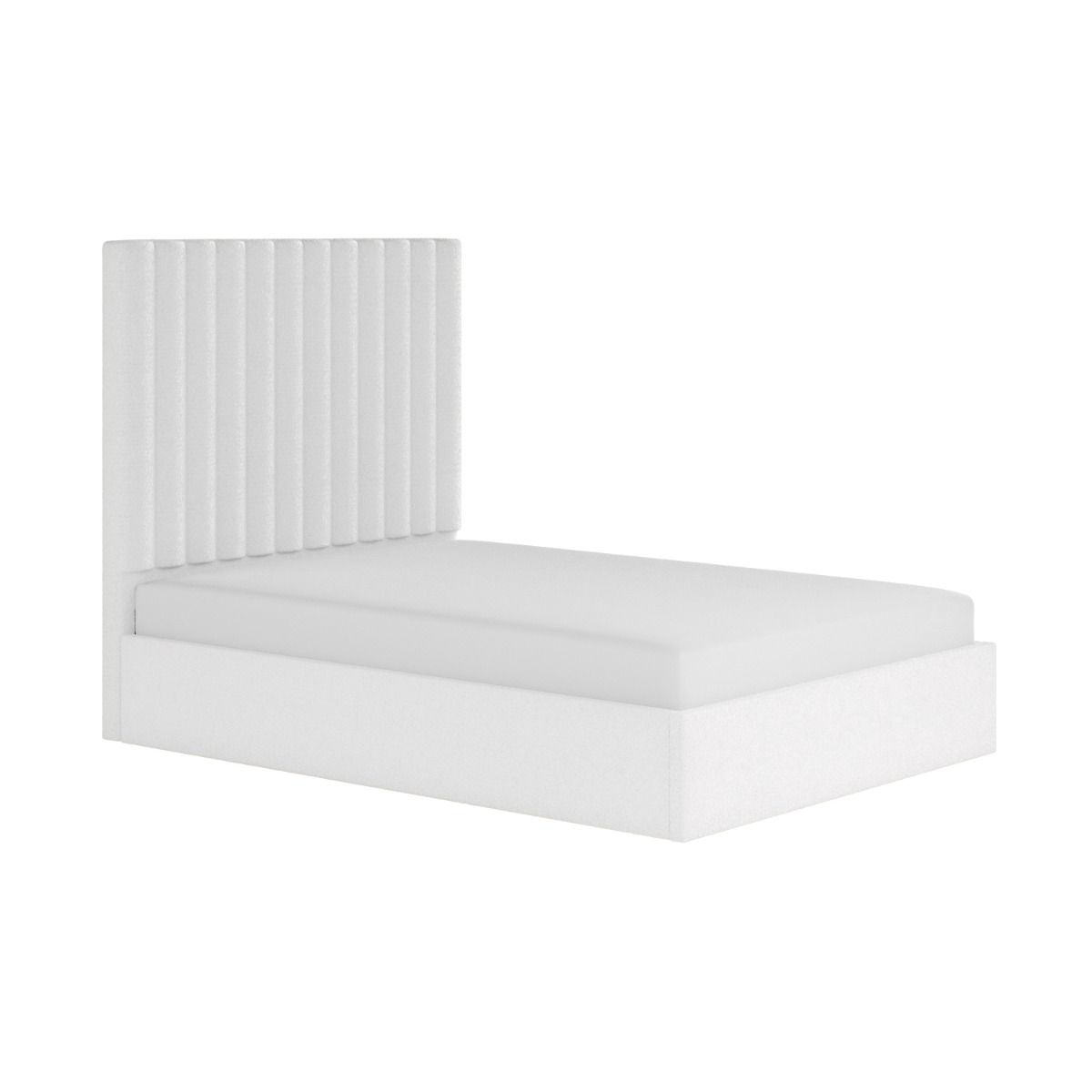 Flair Everley Kingsize Boucle Ottoman Bed Cream