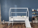 Flair Explorer Slide Mid Sleeper with Rails White