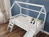 Flair Explorer Slide Mid Sleeper with Rails White