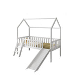 Flair Explorer Slide Mid Sleeper with Rails White