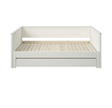 Noomi Erika Guest Bed with Drawer White (FSC-Certified)