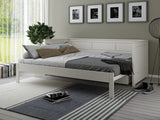 Noomi Erika Guest Bed with Drawer White (FSC-Certified)