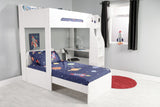 Flair Cosmic L Shaped Bunk Bed White