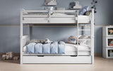 Flair Zoom Small Single Detachable Bunk Bed White