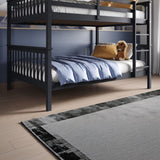 Flair Tetrad Detachable Small Double Bunk Bed Grey