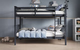 Flair Zoom Wooden Detachable Bunk Bed Grey