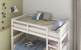 Flair Koop Wooden Detachable Bunk Bed White