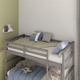 Flair Koop Wooden Detachable Bunk Bed Grey