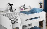 Flair Flick Triple Storage Bunk Bed White