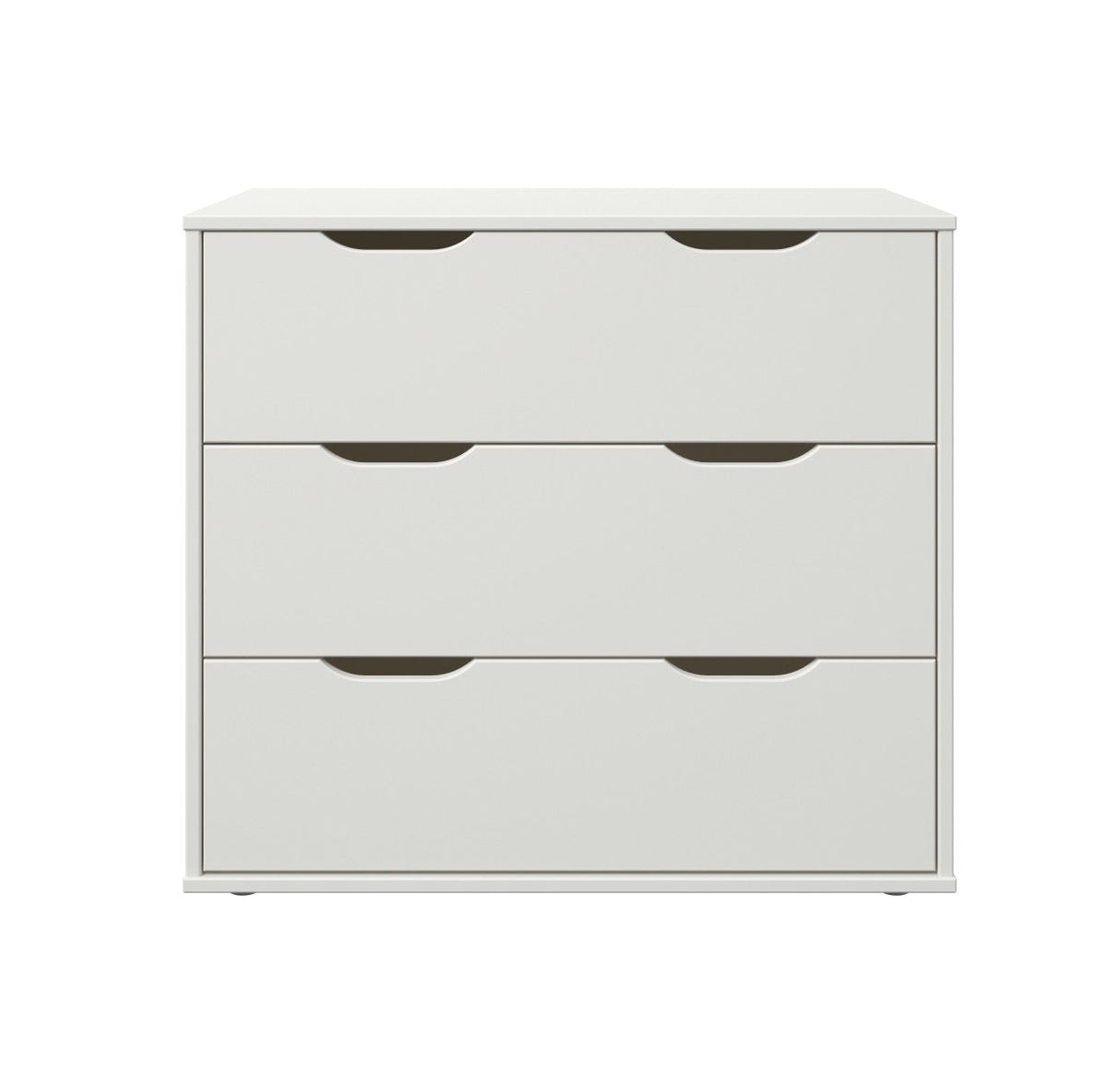 Noomi Nora Solid Wood Mid Sleeper 6 Drawer Set White (FSC-Certified)