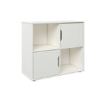 Noomi Nora Solid Wood Mid Sleeper Craft Cabin White (FSC-Certified)