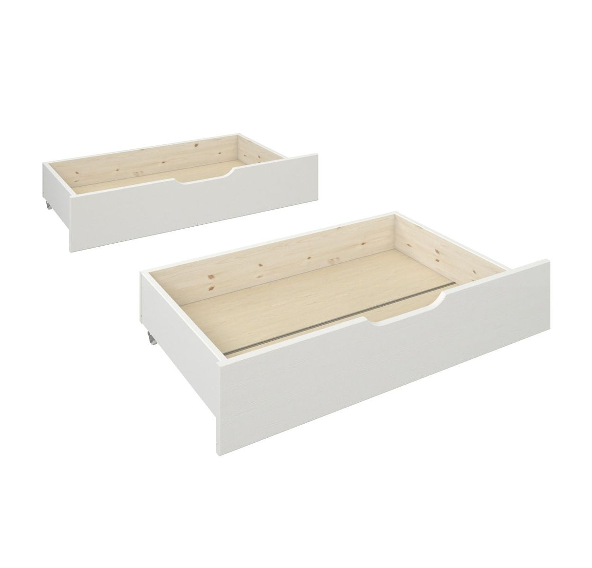 Noomi Nora Set of Under Bed Drawers White (FSC-Certified)