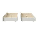 Noomi Nora Set of Under Bed Drawers White (FSC-Certified)