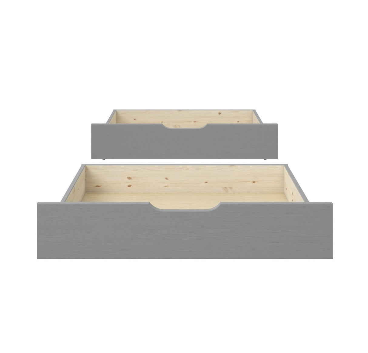 Noomi Nora Set of Under Bed Drawers Grey (FSC-Certified)