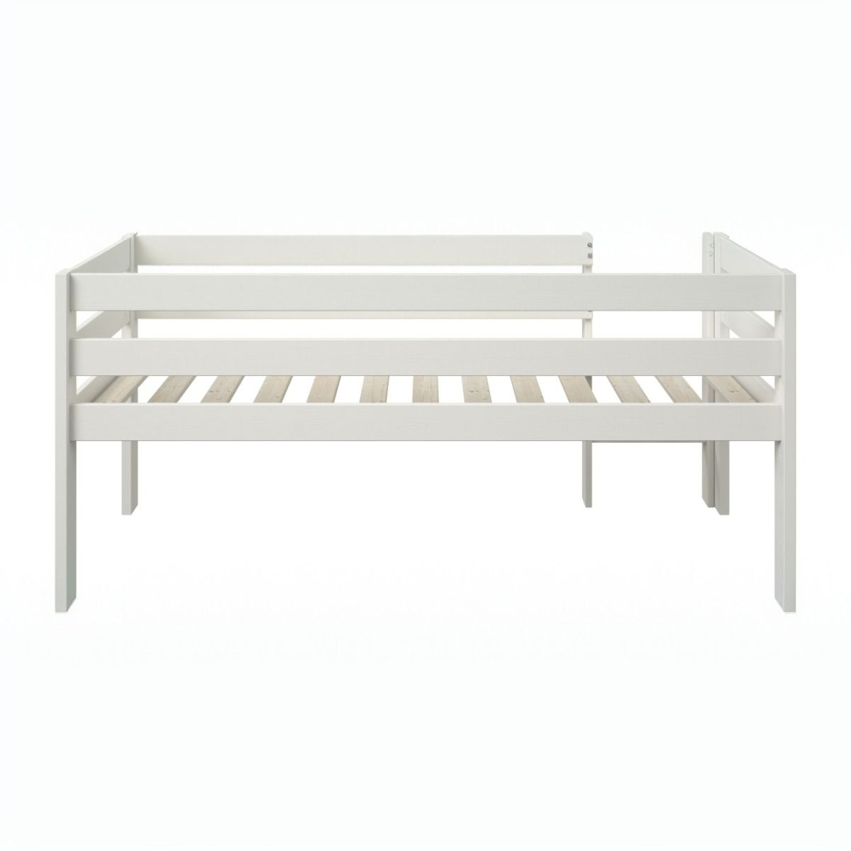 Noomi Solid Wood Shorty Mid Sleeper White (FSC-Certified)