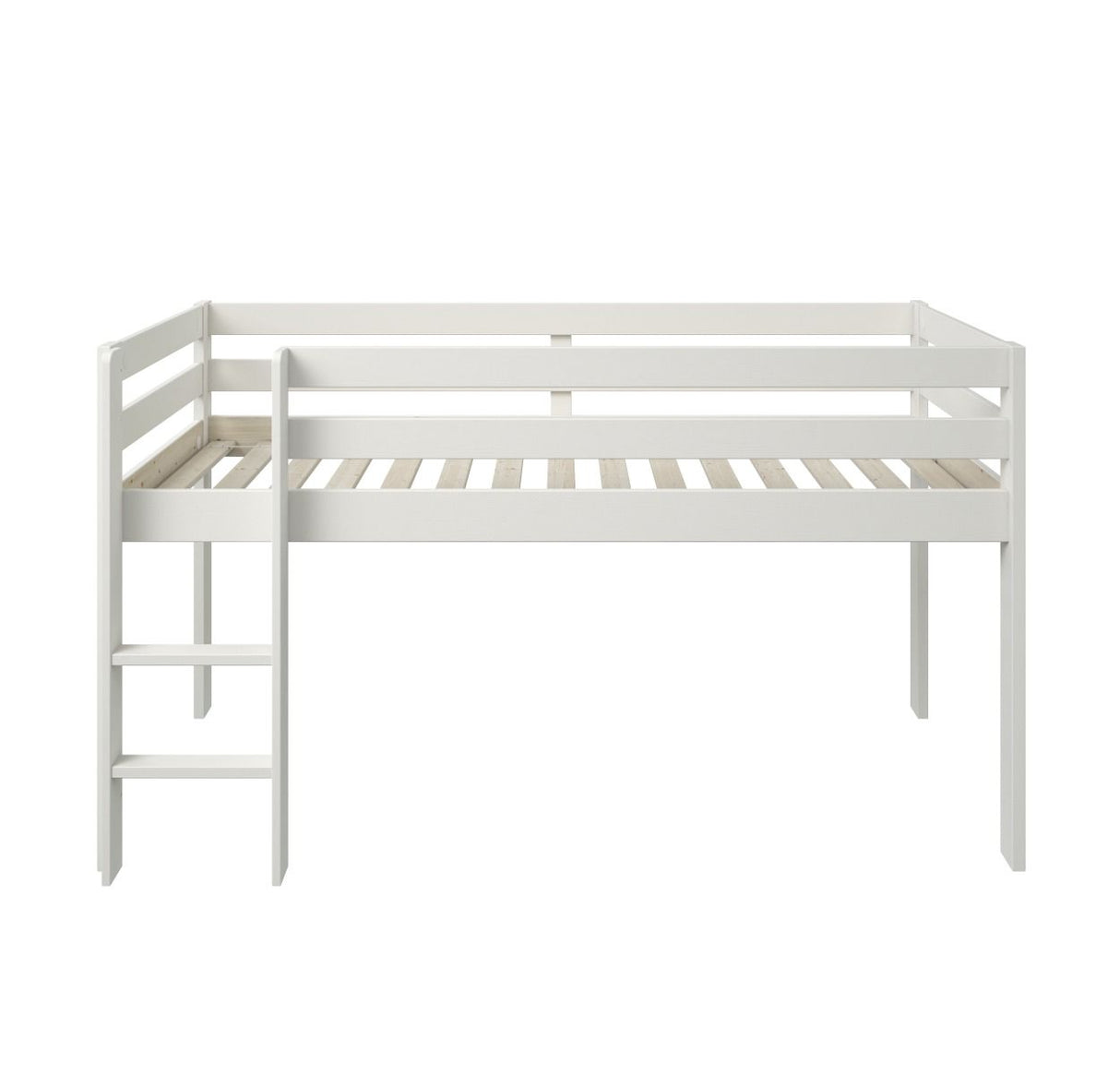 Noomi Nora Solid Wood Mid Sleeper White (FSC-Certified)