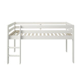 Noomi Nora Solid Wood Mid Sleeper White (FSC-Certified)