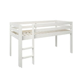 Noomi Nora Solid Wood Mid Sleeper White (FSC-Certified)