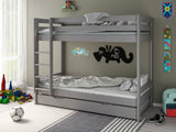 Noomi Nora Solid Wood Bunk Bed Grey (FSC-Certified)