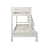 Noomi Nora Solid Wood Triple Bunk Bed White (FSC-Certified)