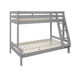 Noomi Nora Solid Wood Triple Bunk Bed Grey (FSC-Certified)