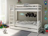 Noomi Nora Solid Wood Bunk Bed White (FSC-Certified)