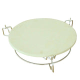 Fresh Grills 3 in 1 Pizza Stone, Elevator and Heat Deflector for Kamado BBQ Ovens