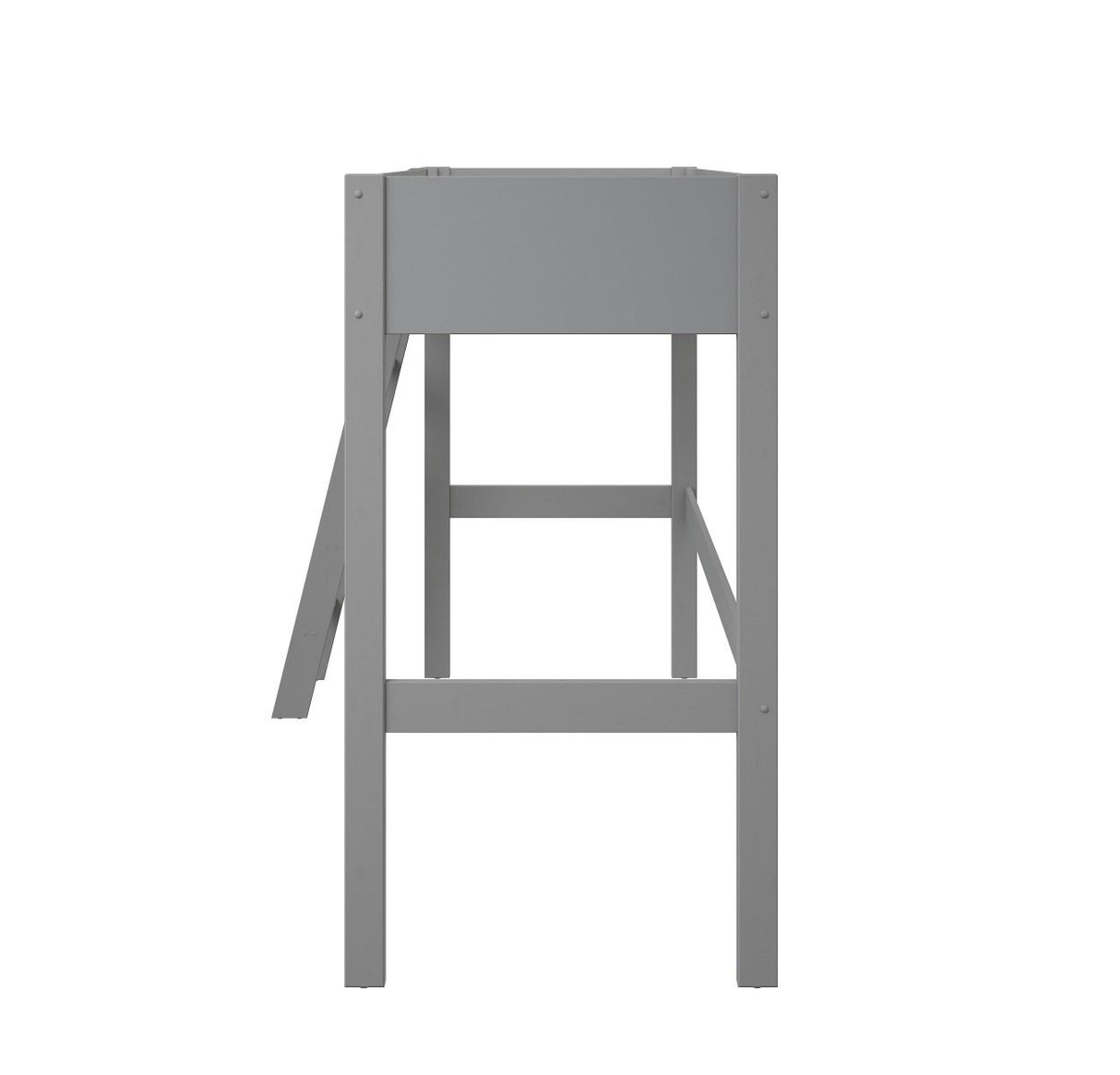 Noomi Tera Solid Wood High Sleeper Grey (FSC-Certified)